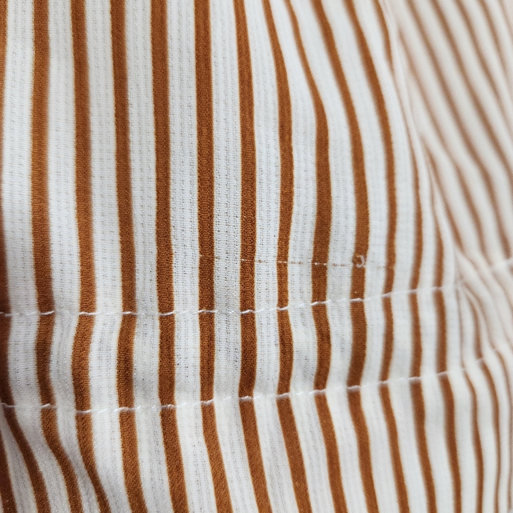 Hem and Thread Striped Ruffled Tank Top - Picture 6 of 6